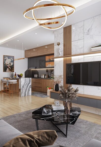 Dịc vụ Thiết kế thi công nội thất trọn gói Nhà Xanh